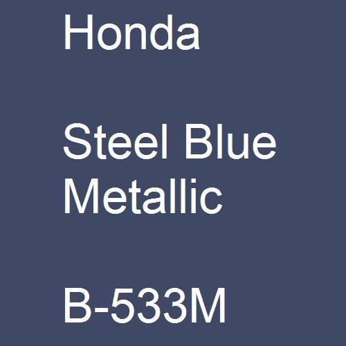 Honda, Steel Blue Metallic, B-533M.